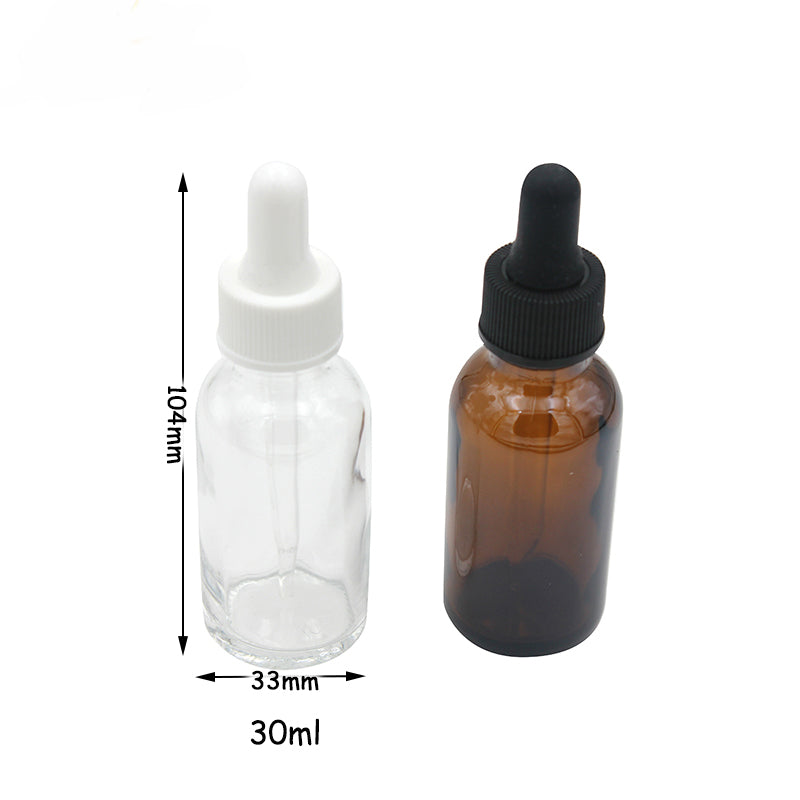 Amber Dropper Bottles Wholesale | 15ml & 30ml Essential Oil bottle