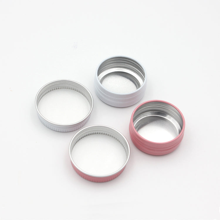 Empty Aluminum Cosmetic Jars - 15ml Metal Tins with Secure Screw Lid