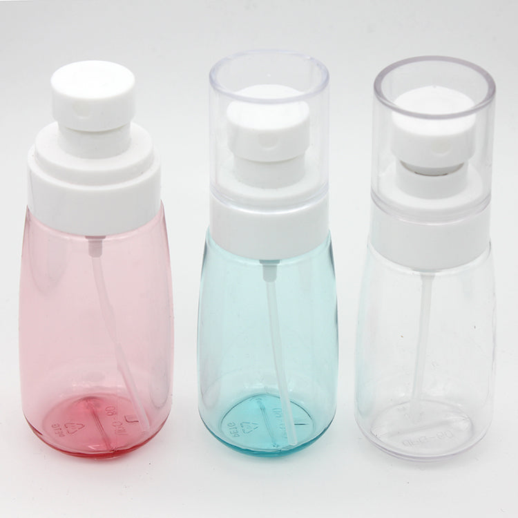 30ml 60ml 100ml Empty Plastic Mist Spray bottle Cosmetic Container with Atomizer Pump