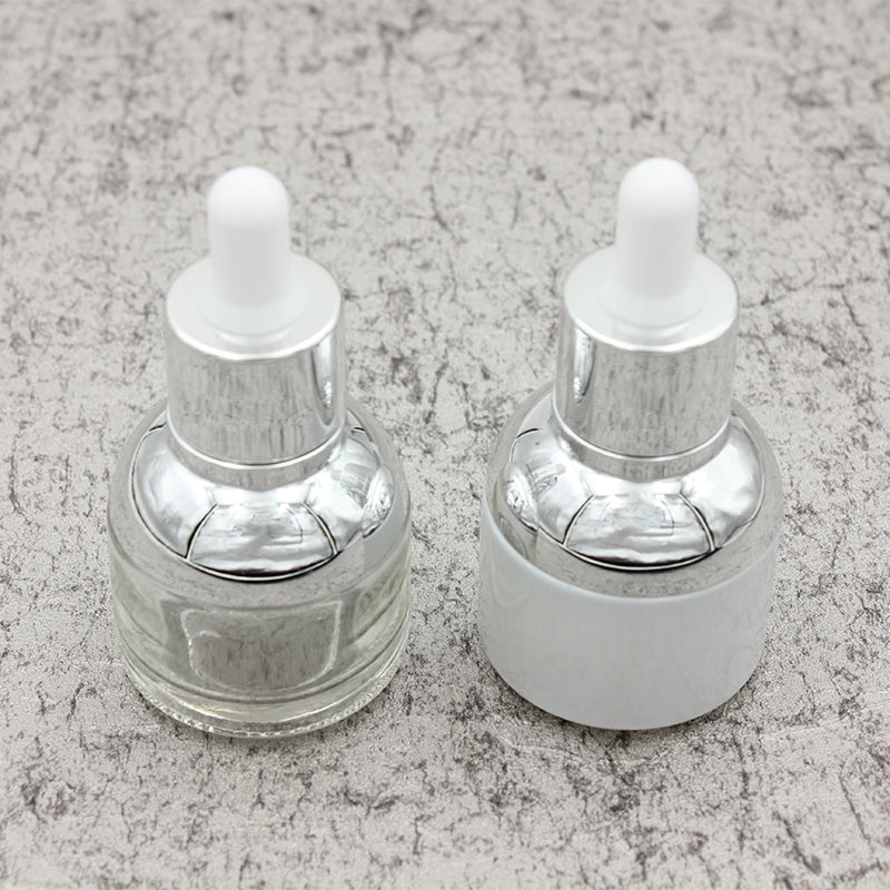 Glass Dropper Bottles Wholesale- 30ml Essential Oil Bottle Pearl White
