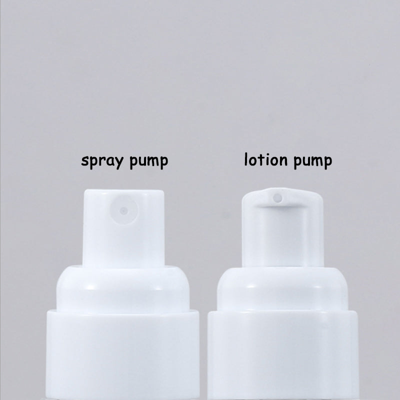 Airless Pump Travel Bottles for Cosmetics - 15ml, 30ml, 50ml Sizes