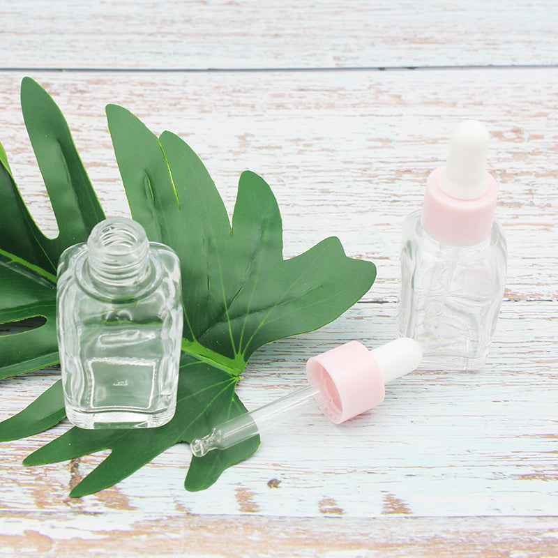 Clear Glass Dropper Bottles for Essential Oils - 240PCS/lot 20ml 30ml