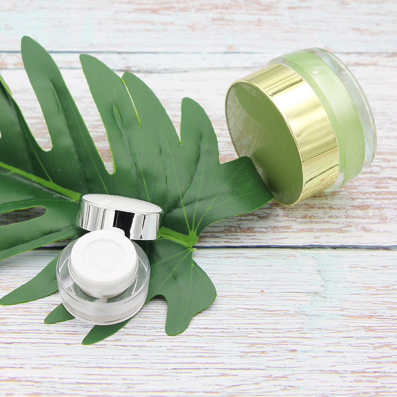 Acrylic Cosmetic Cream Jar - 5g, 10g, 15g, 30g for Cosmetic Packaging