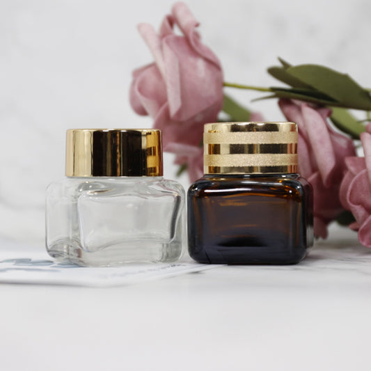 Amber Eye Cream Jar