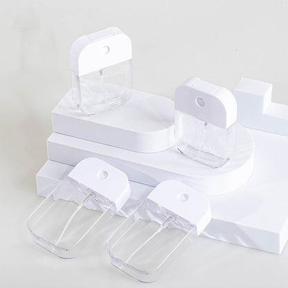 50ml pocket size card perfume mist plastic spray bottle for hand sanitizer sprayer refillable empty bottle 40ml