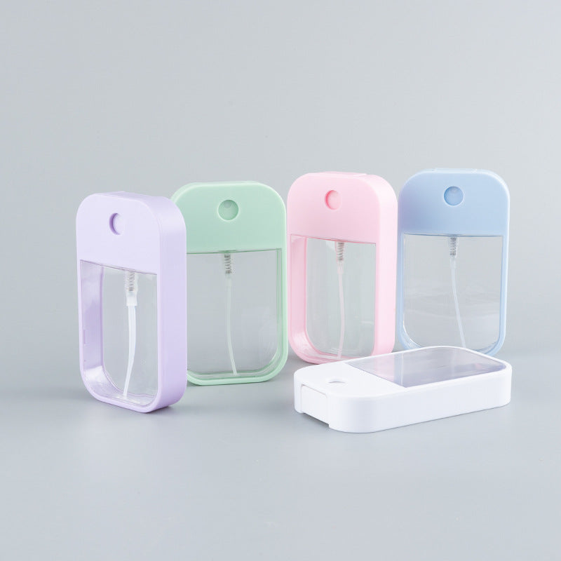 45ml Plastic Card Shape Spray Bottle Multi-Color Hand Sanitizer Perfume Oral Mist Sprayer