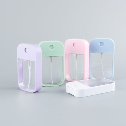 45ml Plastic Card Shape Spray Bottle Multi-Color Hand Sanitizer Perfume Oral Mist Sprayer