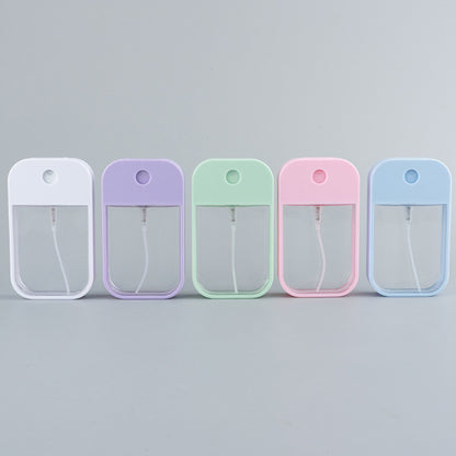 45ml Plastic Card Shape Spray Bottle Multi-Color Hand Sanitizer Perfume Oral Mist Sprayer