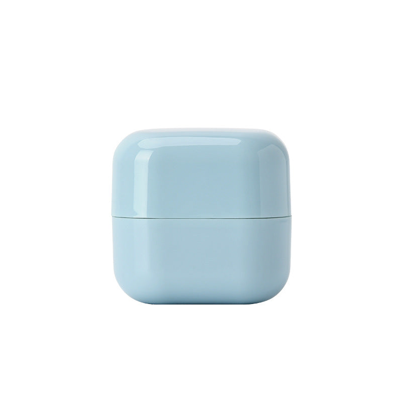 Square Double-Walled Plastic Cream Jar | Perfect for Cosmetic & Skin Care (Sizes: 5g, 10g, 20g, 30g)