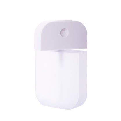 50ml pocket size card perfume mist plastic spray bottle for hand sanitizer sprayer refillable empty bottle 40ml