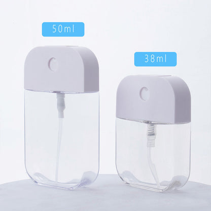 50ml pocket size card perfume mist plastic spray bottle for hand sanitizer sprayer refillable empty bottle 40ml