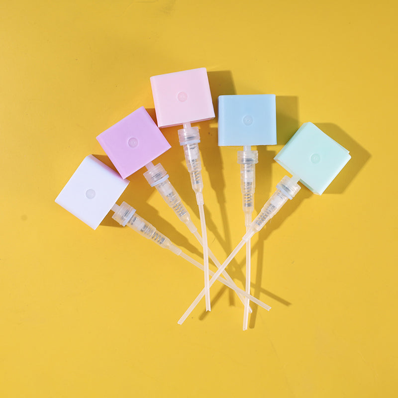 45ml Plastic Card Shape Spray Bottle Multi-Color Hand Sanitizer Perfume Oral Mist Sprayer