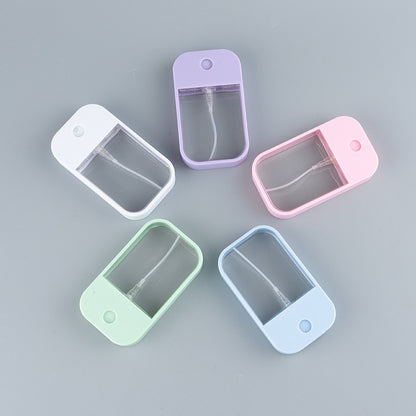 45ml Plastic Card Shape Spray Bottle Multi-Color Hand Sanitizer Perfume Oral Mist Sprayer