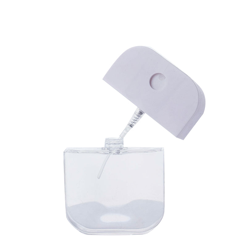 50ml pocket size card perfume mist plastic spray bottle for hand sanitizer sprayer refillable empty bottle 40ml