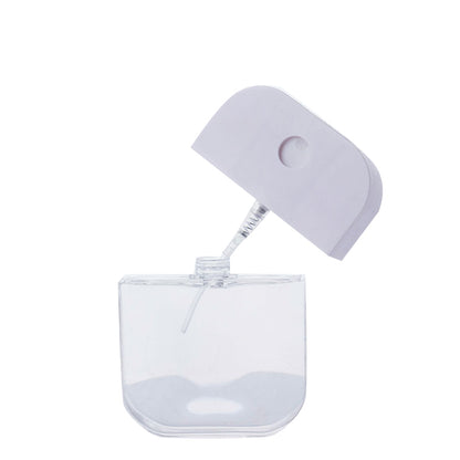 50ml pocket size card perfume mist plastic spray bottle for hand sanitizer sprayer refillable empty bottle 40ml