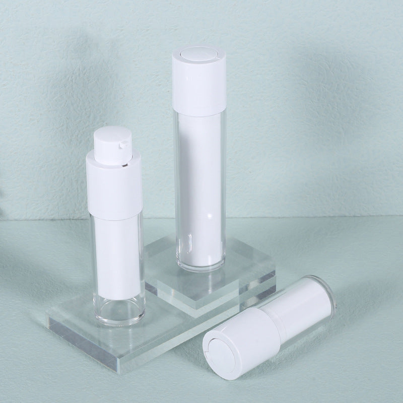 Clear Frosted Airless Pump Bottle