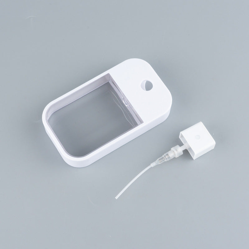 45ml Plastic Card Shape Spray Bottle Multi-Color Hand Sanitizer Perfume Oral Mist Sprayer