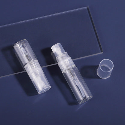 2ml 3ml 5ml Transparent Mini Spray Bottle Empty Clear Refillable Travel Perfume Atomizer Portable Glass Vials