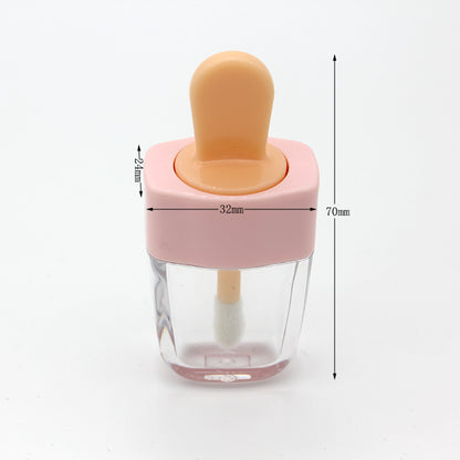 6ml Empty Lip Gloss Tubes (Pack of 20) – DIY Cosmetic Containers | Clear Ice Cream Lip Balm Bottles