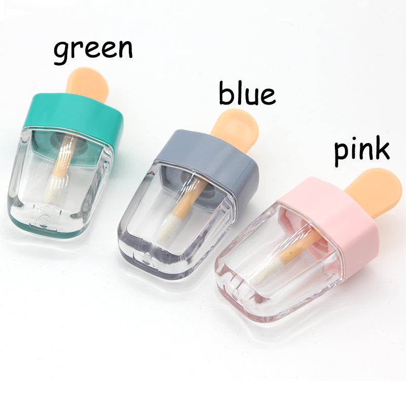 6ml Empty Lip Gloss Tubes (Pack of 20) – DIY Cosmetic Containers | Clear Ice Cream Lip Balm Bottles