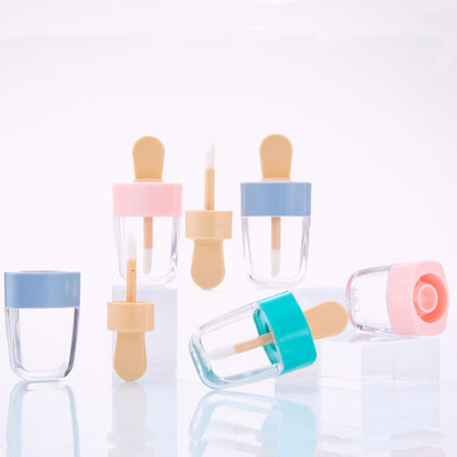 6ml Empty Lip Gloss Tubes (Pack of 20) – DIY Cosmetic Containers | Clear Ice Cream Lip Balm Bottles