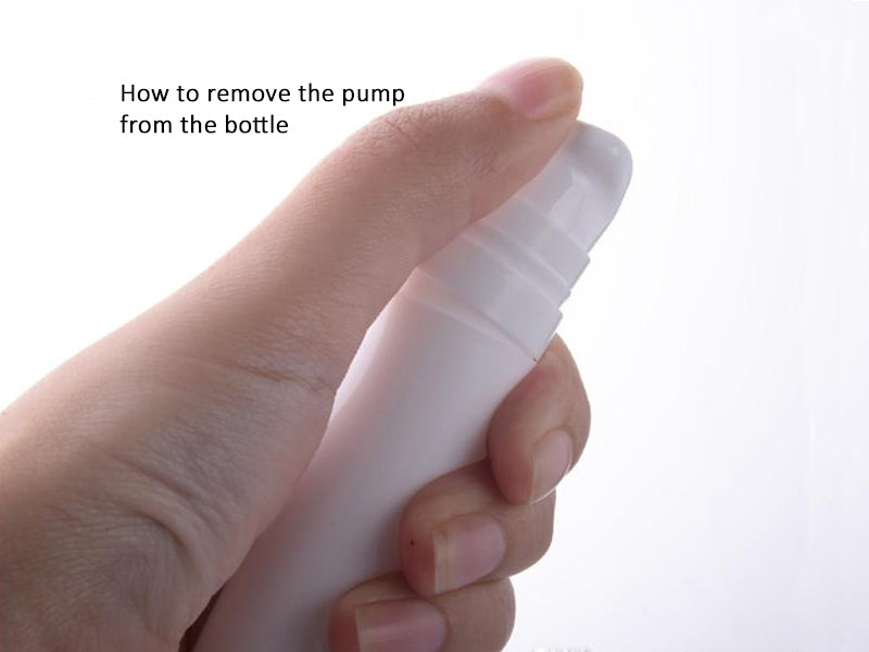 Sample Lotion Pump Bottles | 5ml 10ml 15ml Airless Cosmetic Packaging
