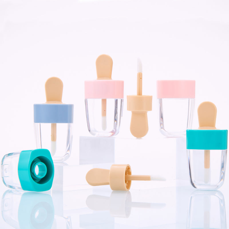 6ml Empty Lip Gloss Tubes (Pack of 20) – DIY Cosmetic Containers | Clear Ice Cream Lip Balm Bottles