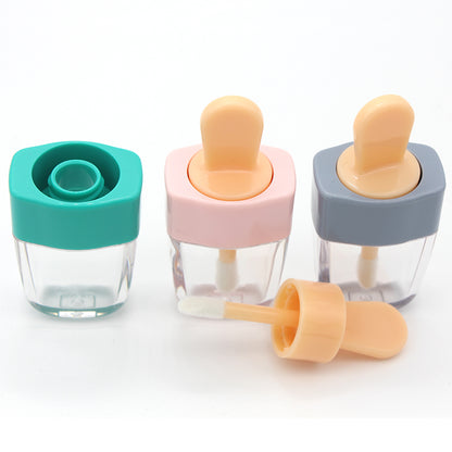 6ml Empty Lip Gloss Tubes (Pack of 20) – DIY Cosmetic Containers | Clear Ice Cream Lip Balm Bottles