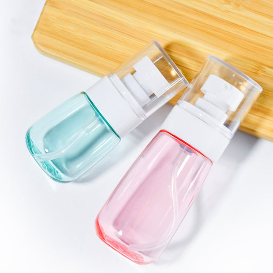 30ml 60ml 100ml Empty Plastic Mist Spray bottle Skincare Container Travel Refillable with Atomizer Pump