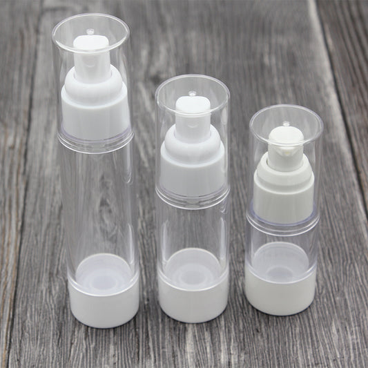 15ml 30ml 50ml Empty Airless Bottle Lotion Cream Pump Cosmetic Bottles Dispenser For Travel