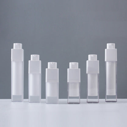 Airless Cosmetic Bottles Best for Skincare- 15ml, 30ml, 50ml Square