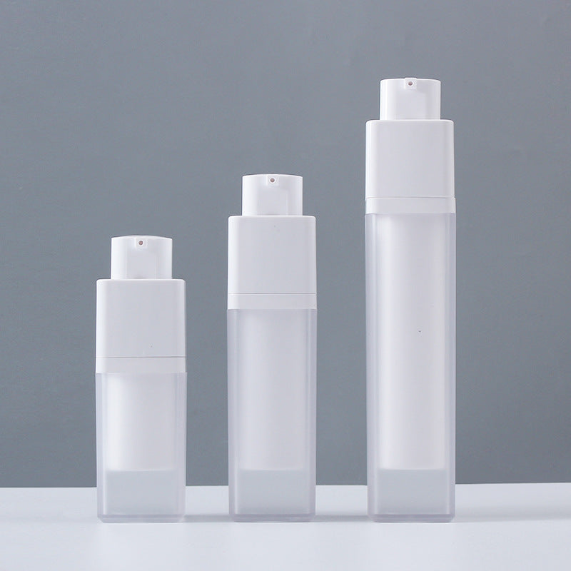 Airless Cosmetic Bottles Best for Skincare- 15ml, 30ml, 50ml Square